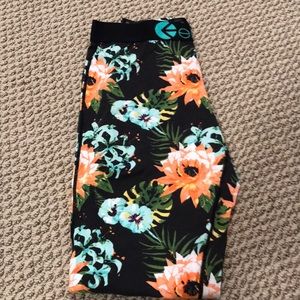 Floral leggings
